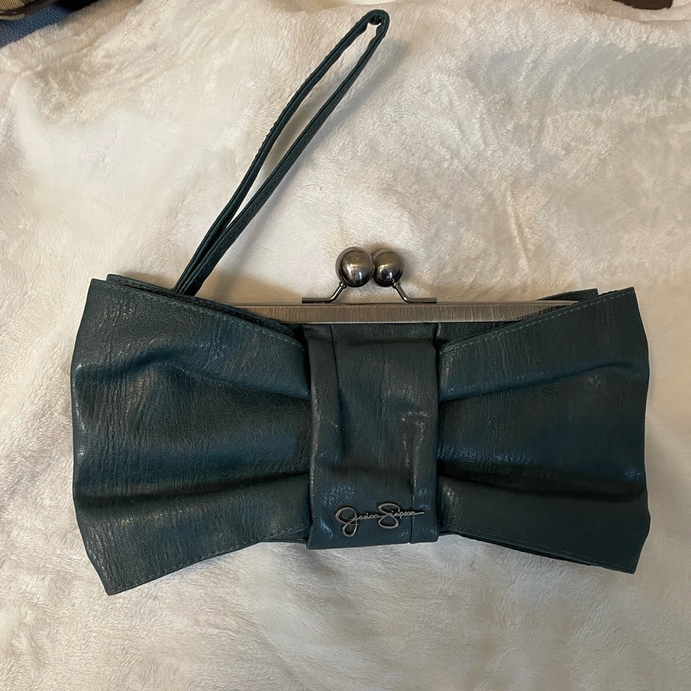 Jessica Simpson Bow Clutch